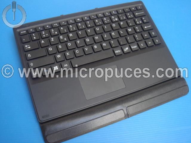 Clavier + housse noir pour tablette CARREFOUR CTW1010