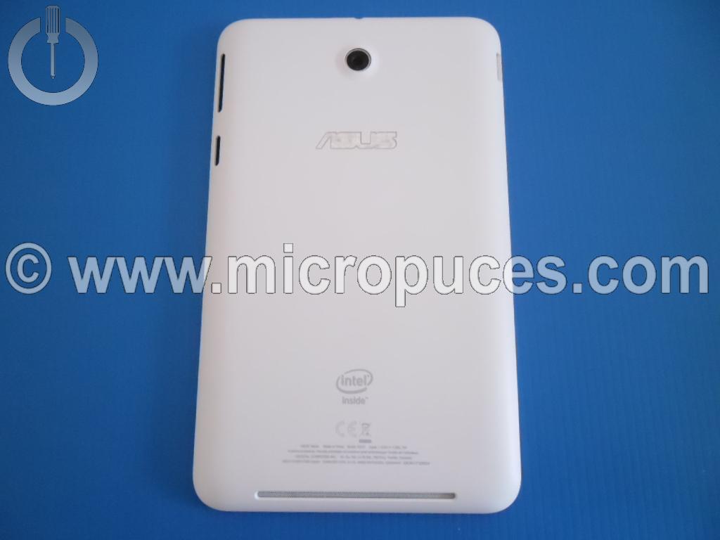 Coque arrire blanche pour ASUS MemoPad ME176CX