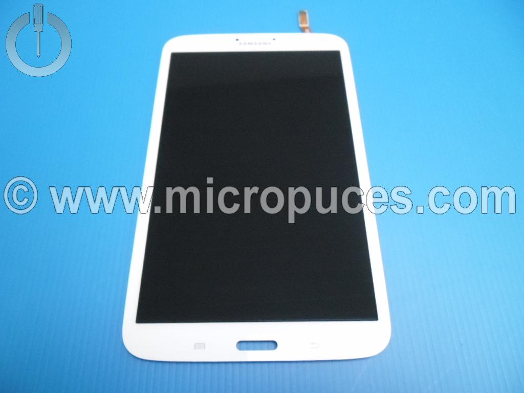 Ecran + vitre tactile * NEUVE * blanche pour Samsung Galaxy Tab 3 8" SM-T310