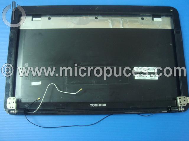 Plasturgie d'écran noire pour TOSHIBA Satellite C855