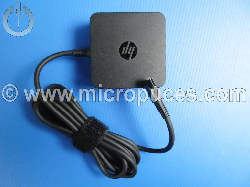 Chargeur * NEUF * 45W d'origine pour HP Elite X2