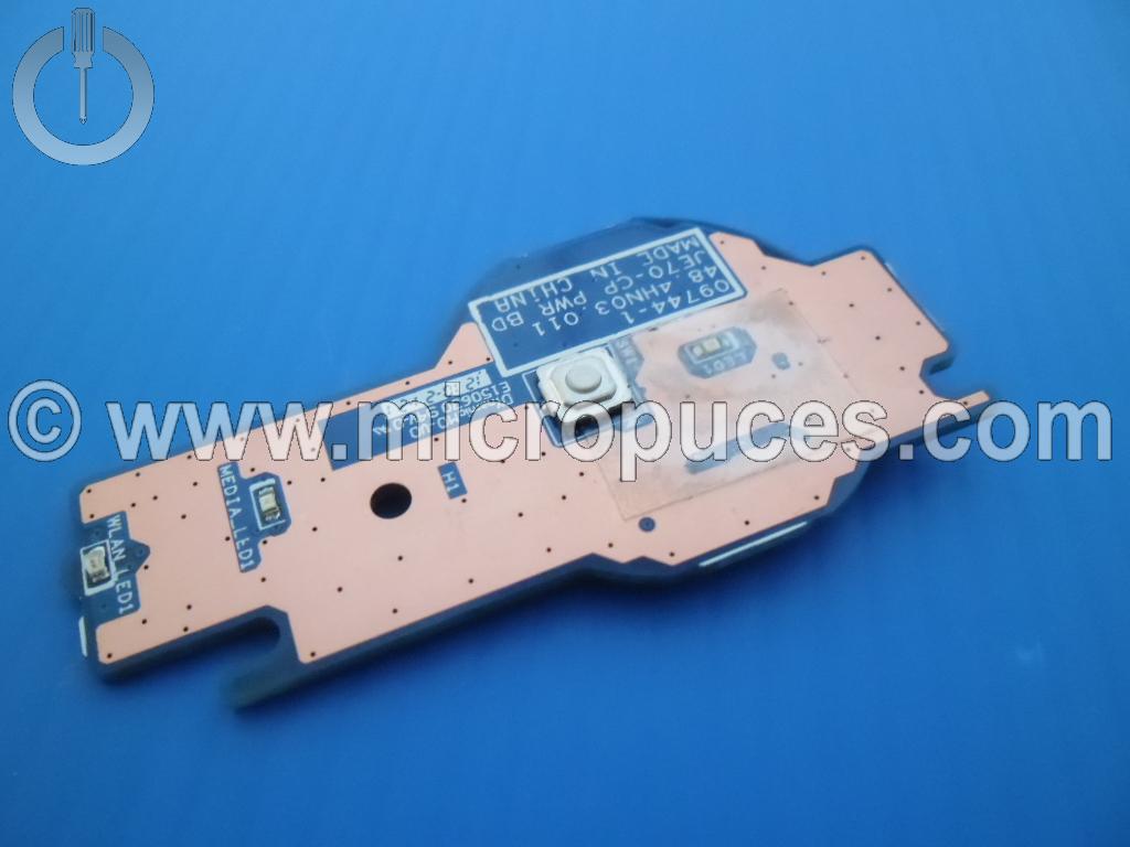 Carte fille NEUVE Bouton Power pour ACER Aspire 7741 / 7551