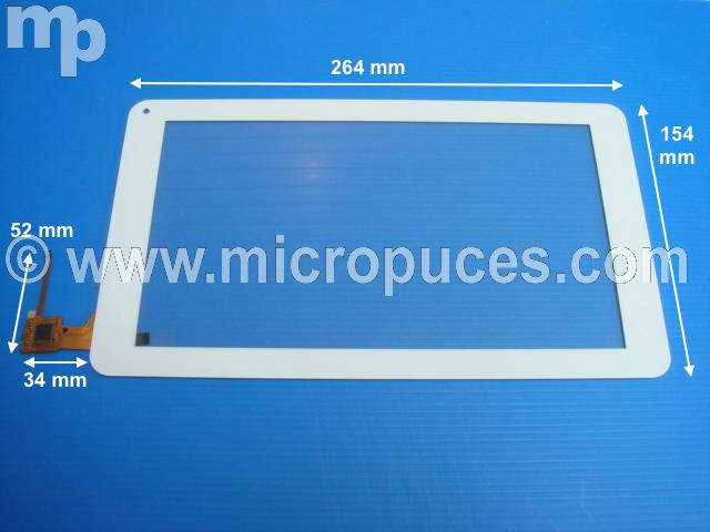 Vitre tactile pour ARCHOS 101b Neon 101c Neon