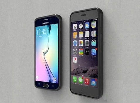 Coque noire anti-gravit pour APPLE iPhone 5 et 5S