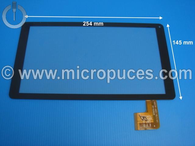 Vitre tactile * NEUVE * noire 10,1" HSCTP-493-10.1-V1 50 pin