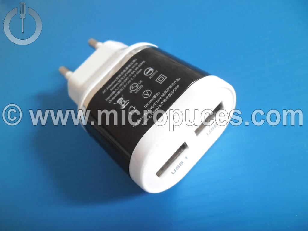 Chargeur d'alimentation USB * NEUF * 5V 2A pour Tablettes et smartphones