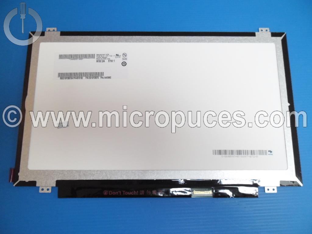 Ecran 14" Led Slim 30 pin FHD 1920 x 1080 - neuf