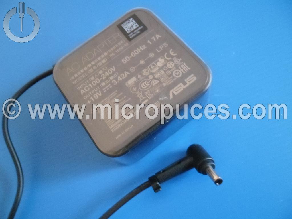 Chargeur Alimentation PA-1650-48 19V 3.42A pour ASUS