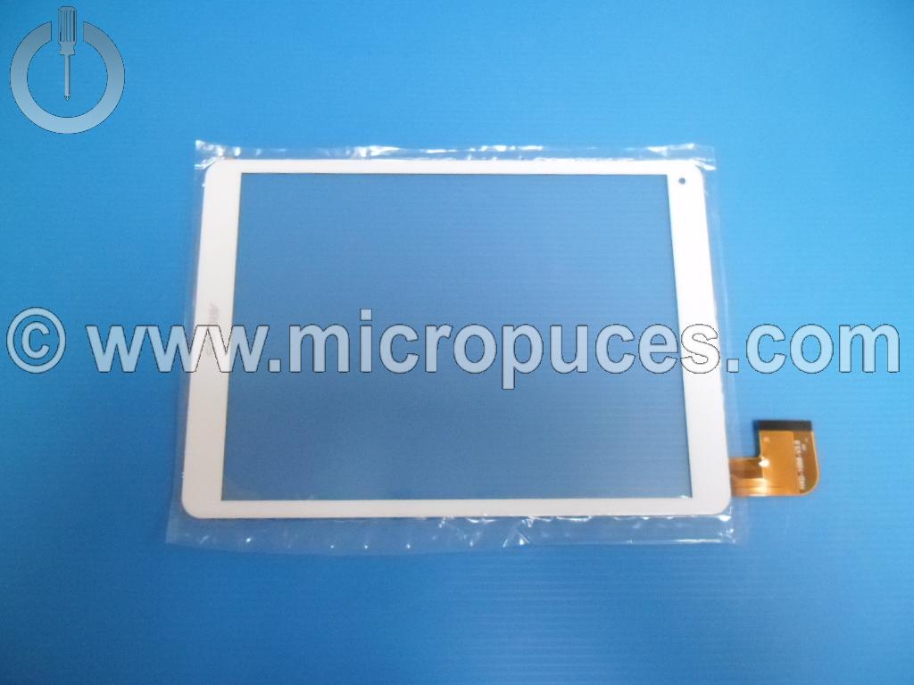 Vitre tactile HXD-1098 blanche pour Archos 97c Platinum