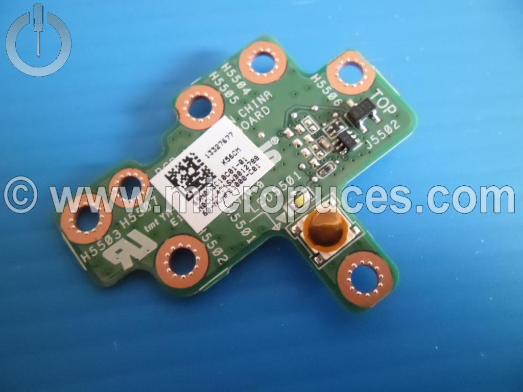 Carte fille * NEUVE * Bouton Power Asus K56CA