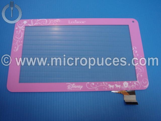 Vitre tactile rose pour tablette 7" pouces (30 pin)