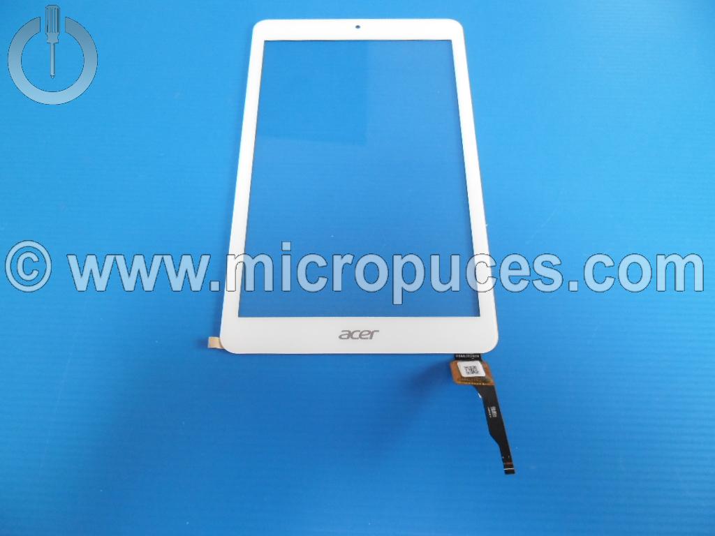 Vitre tactile blanche pour ACER Iconia B1-850