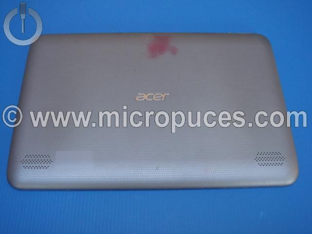 Coque arrire grise + chasses pour Acer Iconia A210