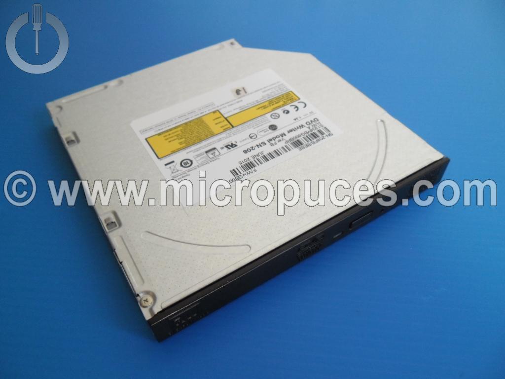 Graveur DVD UNIVERSEL SATA pour portable 12,7 mm