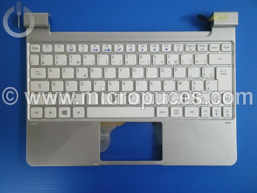 Clavier blanc pour ACER Iconia W510