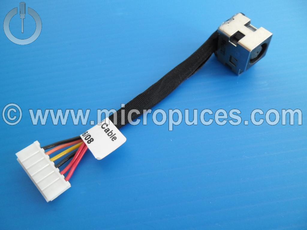 Cable alimentation pour carte mre de COMPAQ Presario CQ60 CQ70