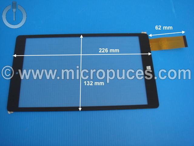 Vitre tactile * NEUVE * noire 9" pouces 45 pin HC226133A1-FPC ou compatible