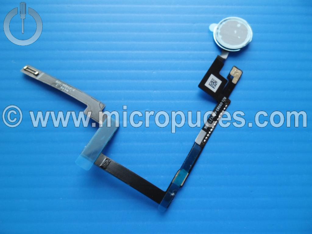 Bouton home noir + câble pour iPad Mini 3