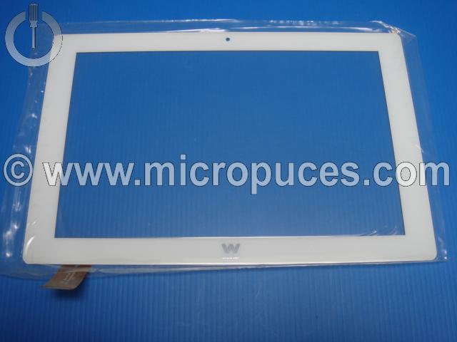 Vitre tactile blanche 10,1" FPC-FC101JS124-03 ou compatible