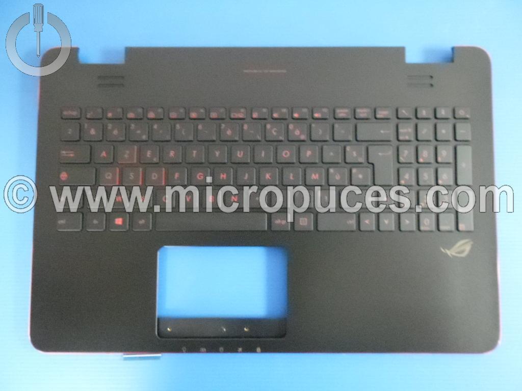 Clavier + plasturgie noire AZERTY pour ASUS G551 G58 N551