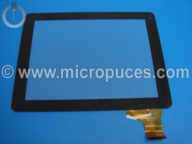 Vitre tactile noire 9.7" pouces FPC-FC97S021