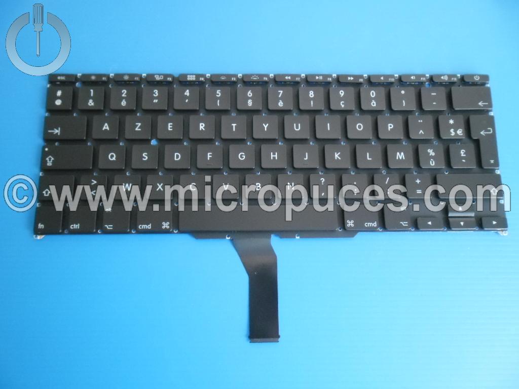 Clavier AZERTY pour APPLE Macbook Air 11.6" A1370 A1465
