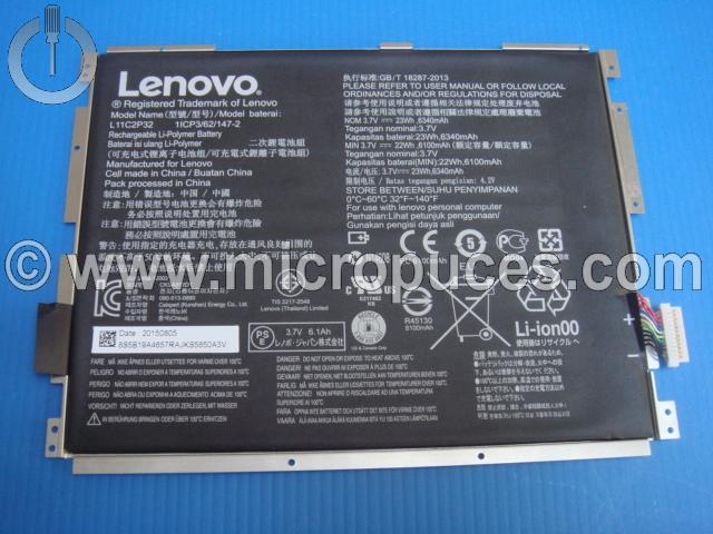 Batterie pour LENOVO Tab A10-70 (A7600)