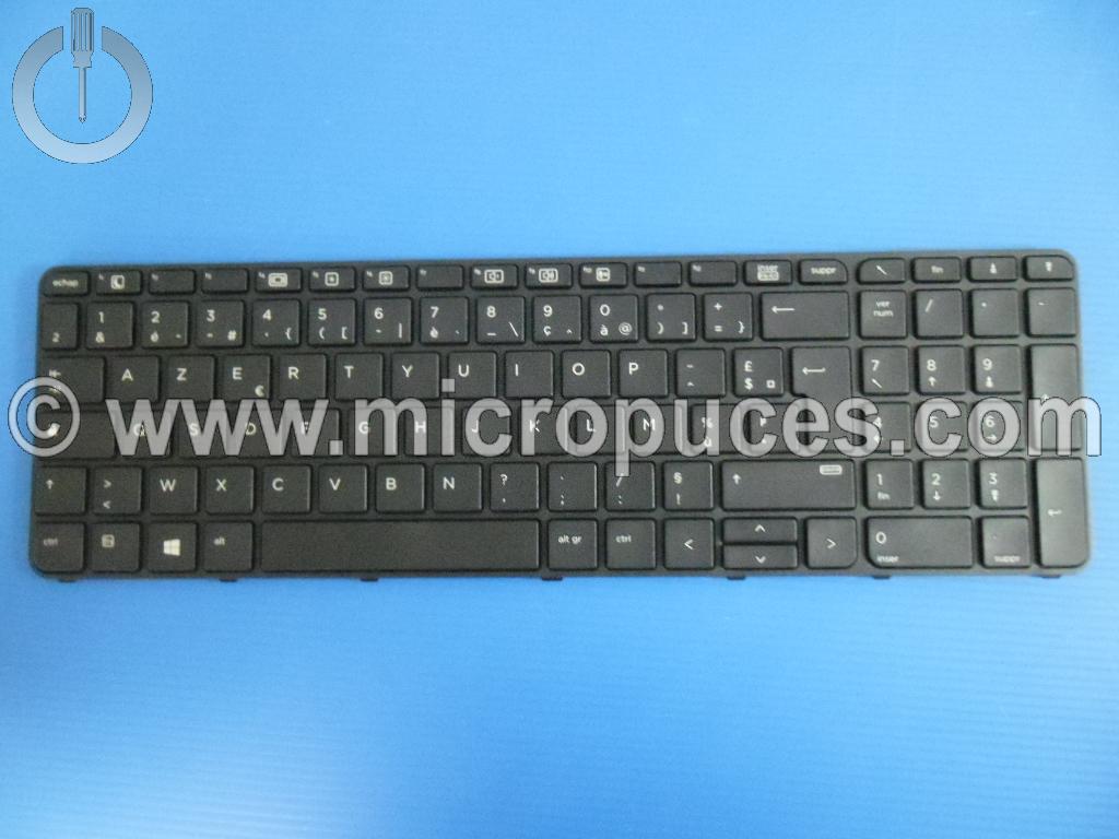 Clavier AZERTY pour HP Probook 450 G3 G4 455 G3 G4 470 G3 G4 ( lot de 10 )