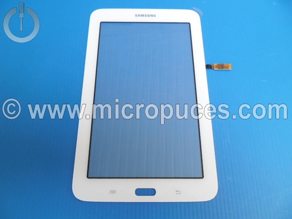 Vitre tactile * NEUVE * blanche pour Samsung Galaxy Tab 3 7" (SM-T110)