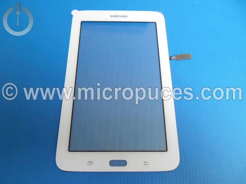Vitre tactile * NEUVE * blanche pour Samsung Galaxy Tab 3 7" (SM-T113)
