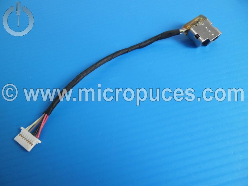 Cable alimentation pour HP Pavilion 15-af ay ba ac