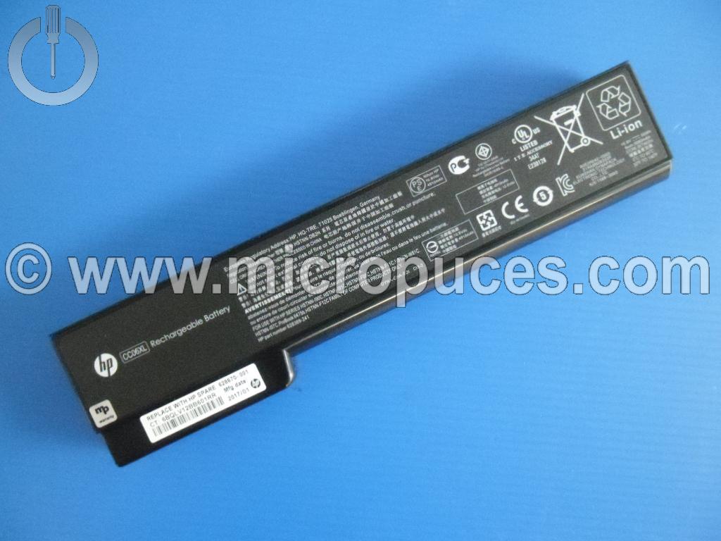 Batterie d'origine pour HP Elitebook 8460P