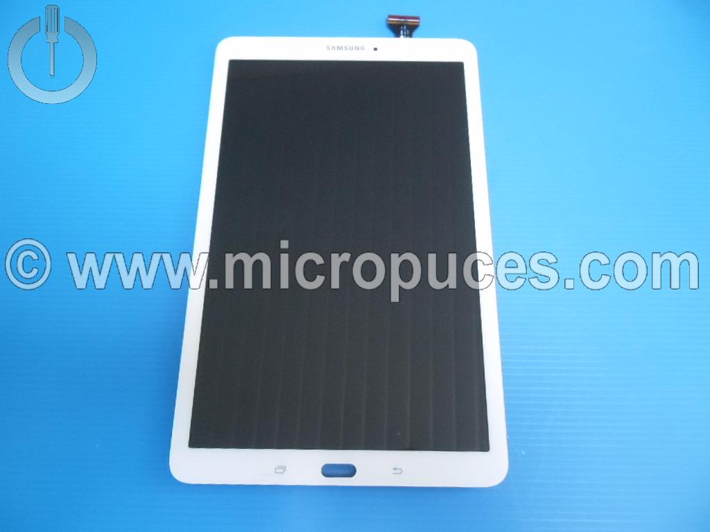 Module cran * NEUF * blanc pour Galaxy Tab E 9.6"