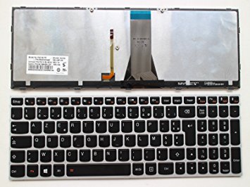 Clavier * NEUF * AZERTY rtro-clair pour LENOVO Z51-70