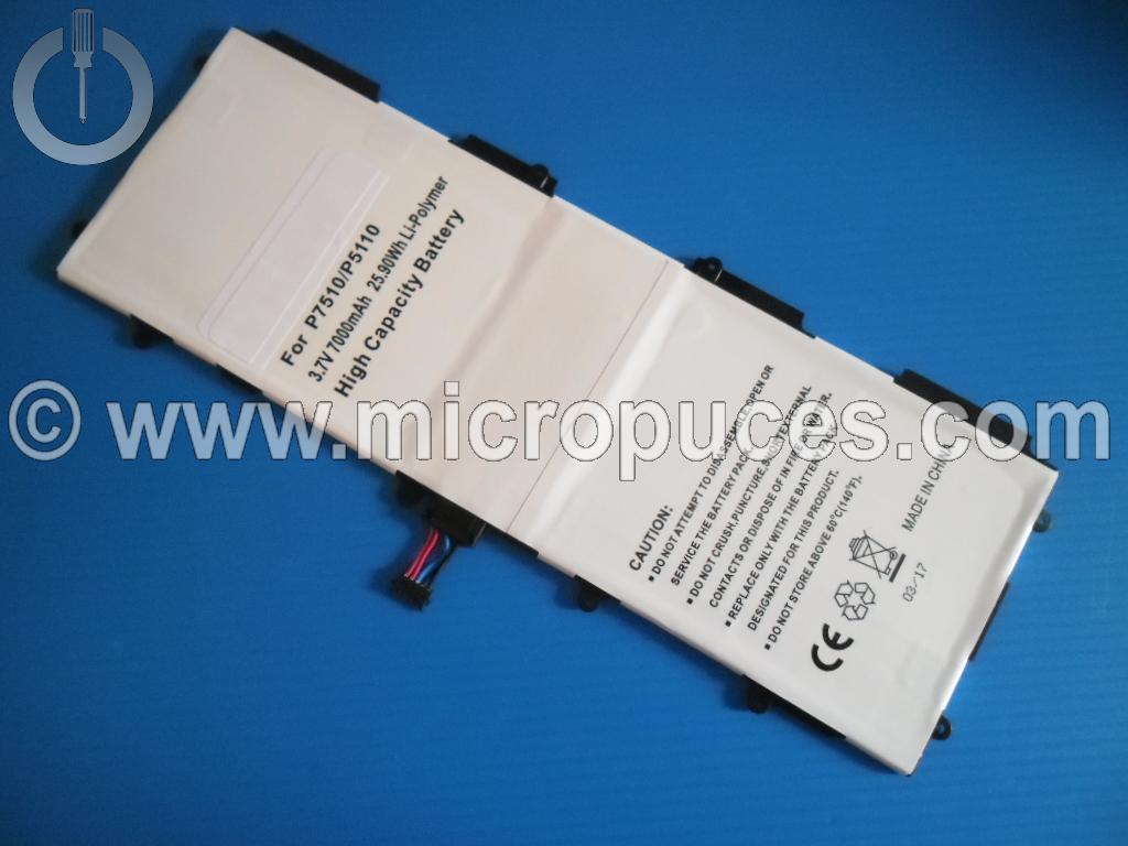 Batterie  de remplacement pour SAMSUNG Galaxy Tab 2 10.1"