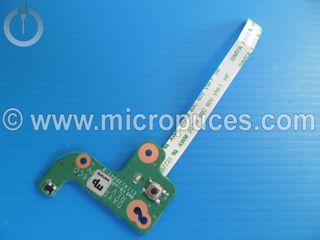 Carte fille bouton power pour HP Pavilion 17 et Envy 17