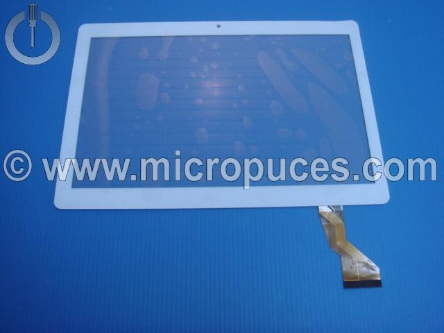 Vitre tactile blanche 10" 50 pin MGLCTP-101223 TYPE B (12cm)