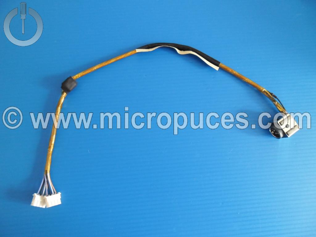 Cable alimentation NEUF pour carte mre de TOSHIBA Qosmio X500-11Q