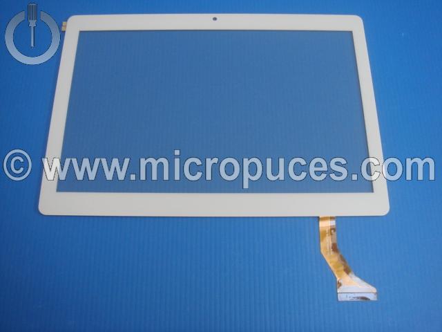 Vitre tactile blanche pour tablette 10,1" pouces FPC-220-V0 ( webcam  gauche)