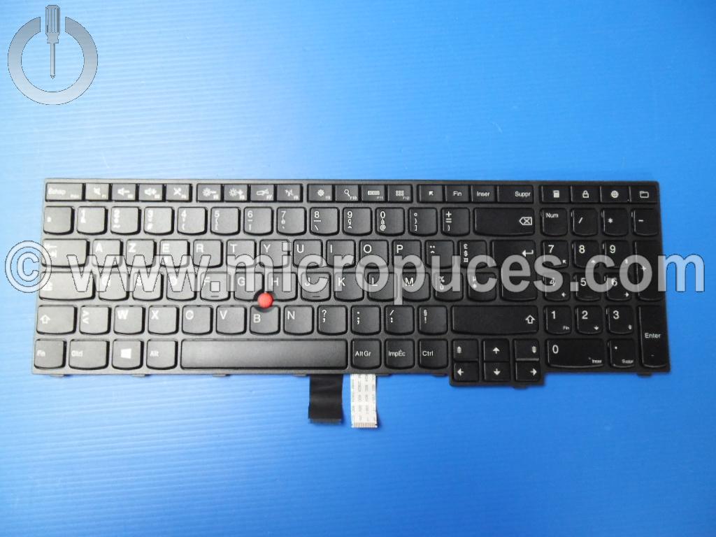Clavier AZERTY pour LENOVO Thinkpad E550