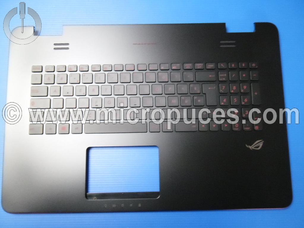 Clavier + plasturgie noire pour ASUS G741J G771J N751J R751J