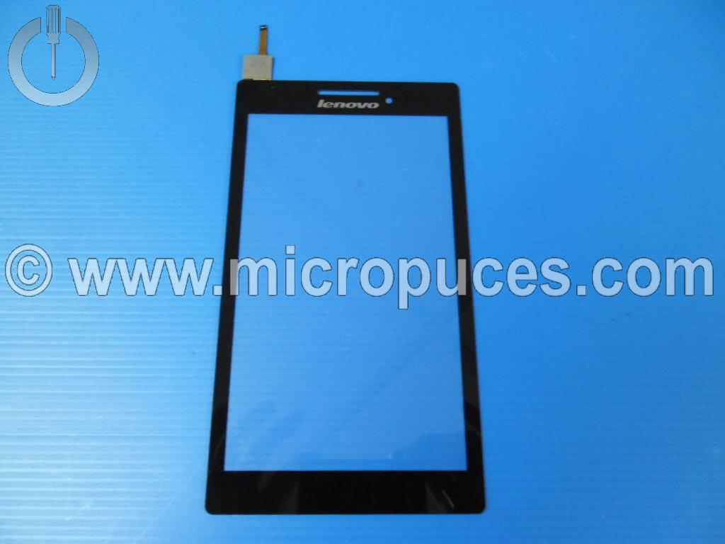 Vitre tactile noire 07" pouces pour Lenovo Tab 2 A7-10 et A7-20