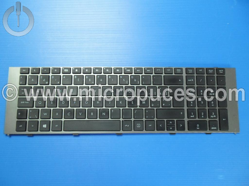 Clavier AZERTY Belge pour HP Probook 4740S