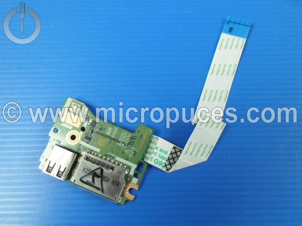 Carte fille USB + lecteur SD pour ACER Aspire ES1-520 ES1-521