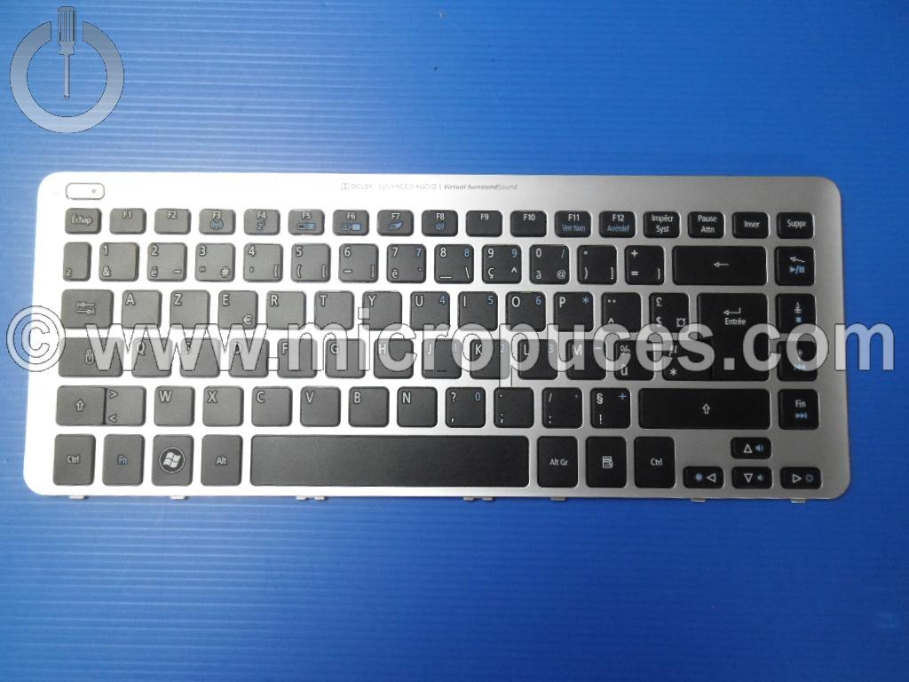 Clavier * NEUF * AZERTY pour ACER Aspire V5-471 gris