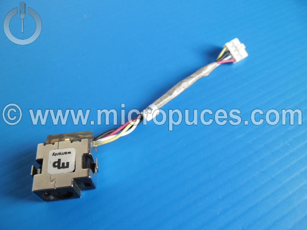 Cable alimentation * NEUF * pour carte mre de HP DV3 4 pins