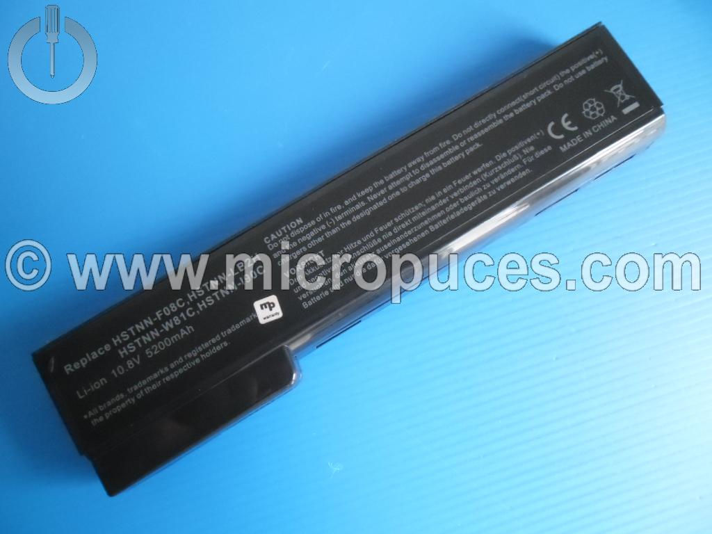 Batterie NEUVE de remplacement pour HP Elitebook 8460P