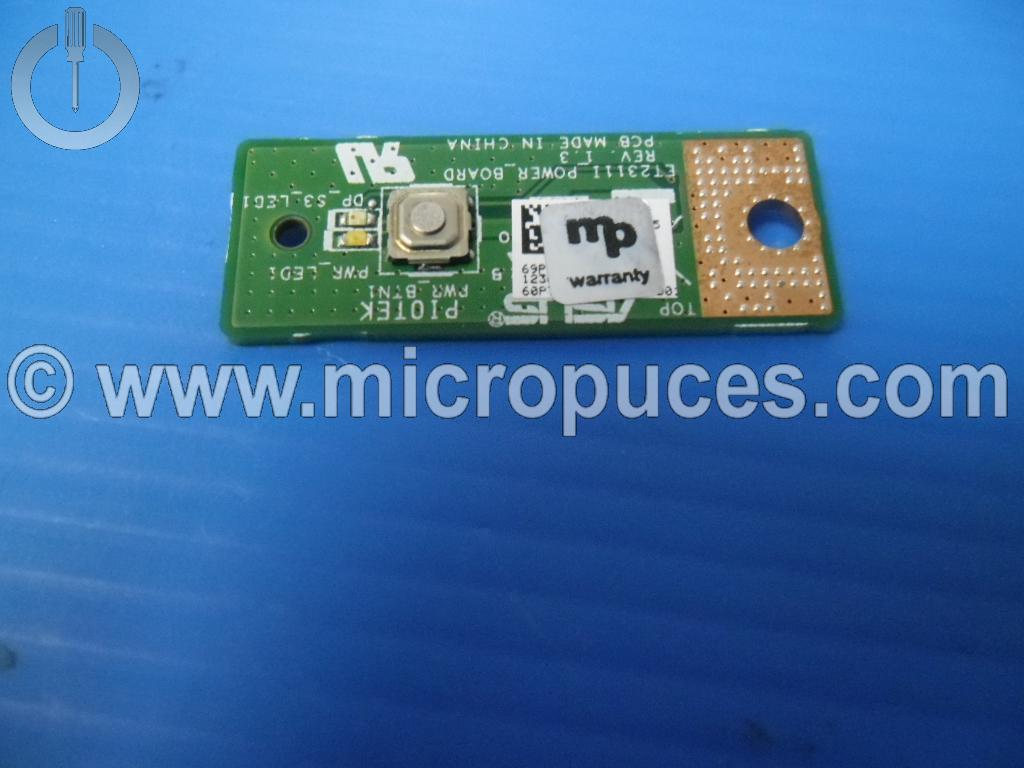 Carte fille * NEUVE * bouton power pour ASUS ET2311