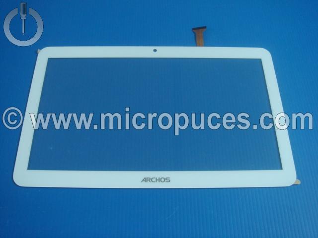 Vitre tactile blanche DP101391-F1
