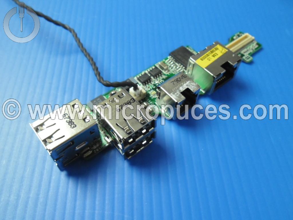 Carte fille USB RJ45 pour DELL Latitude D520